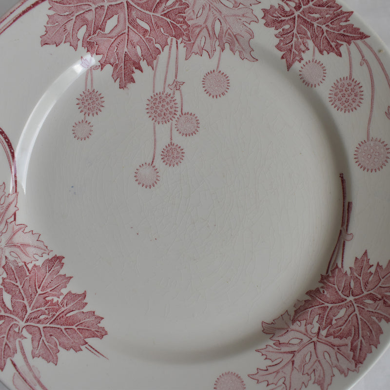 Antique Plate: K&G Luneville "Platane Q"