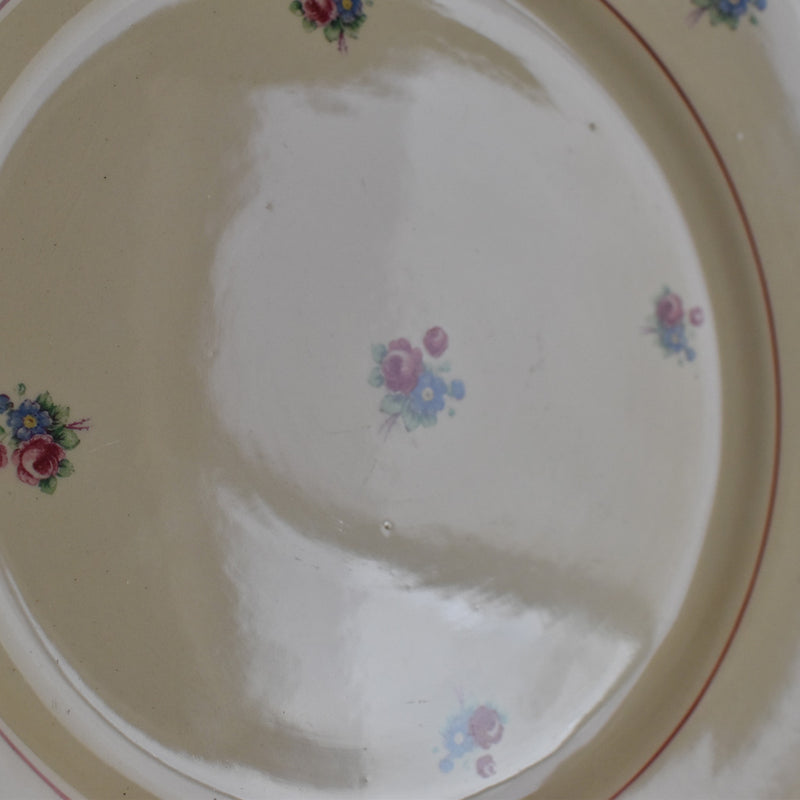 Antique Plate with Pedestal Mullanderoux