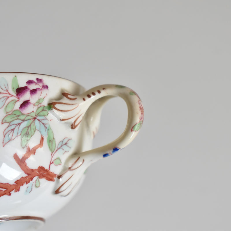 Antique Cup & Saucer Sarreguemines Minton 252 E