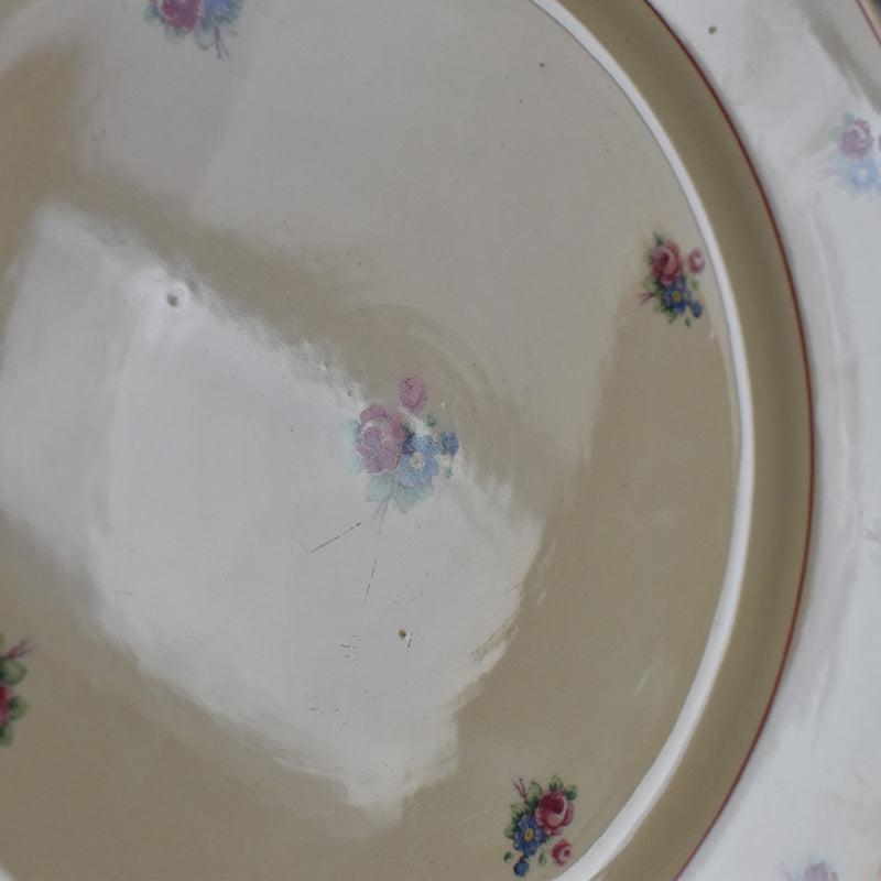 Antique Plate with Pedestal Mullanderoux