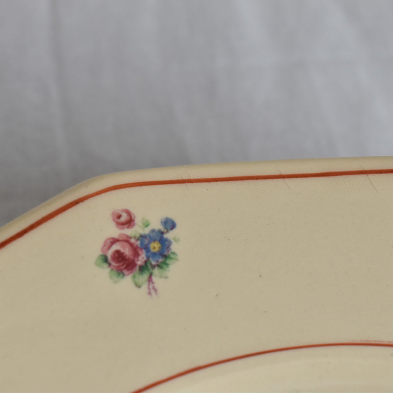 Antique Plate with Pedestal Mullanderoux