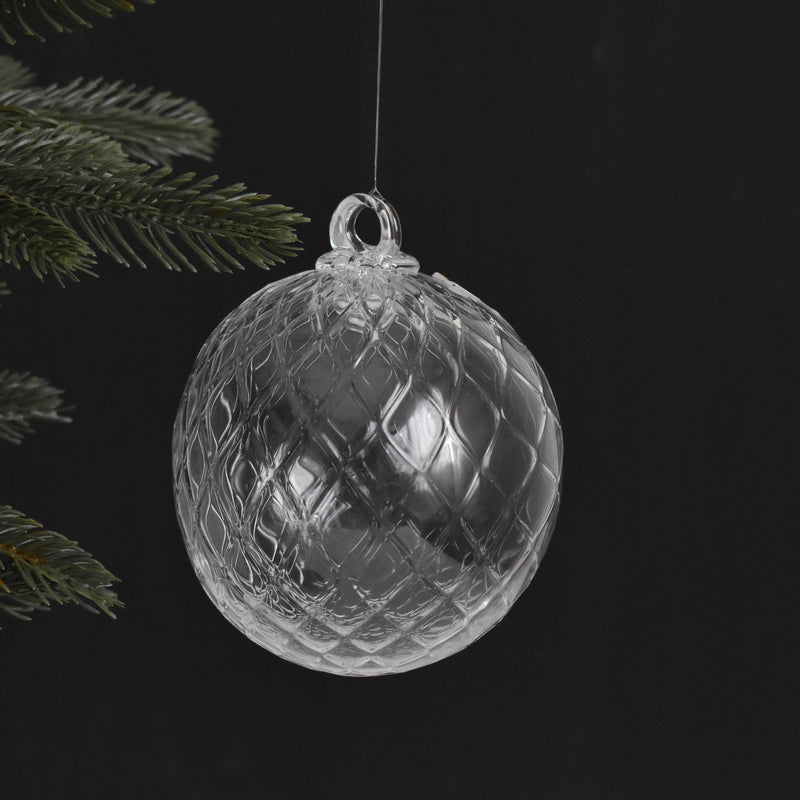 Crystal Christmas Ornament E
