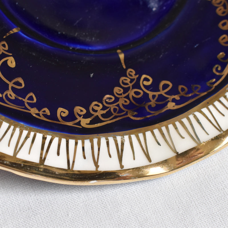 ア.ドラサンヴァル A.Dressinval コーヒーカップ＆ソーサー ダークブルー H