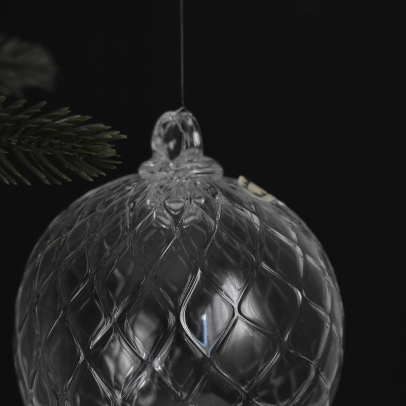Crystal Christmas Ornament E