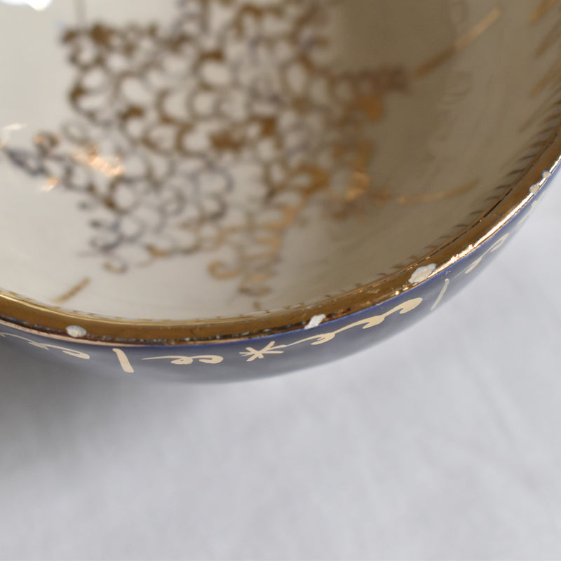 ア.ドラサンヴァル A.Dressinval コーヒーカップ＆ソーサー ダークブルー H