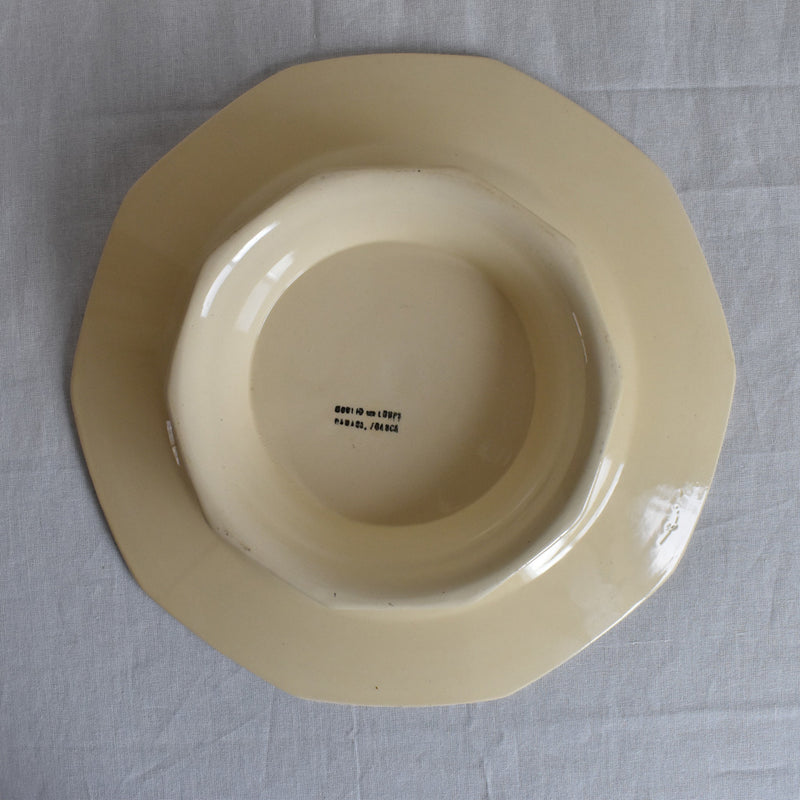 Antique Plate with Pedestal Mullanderoux