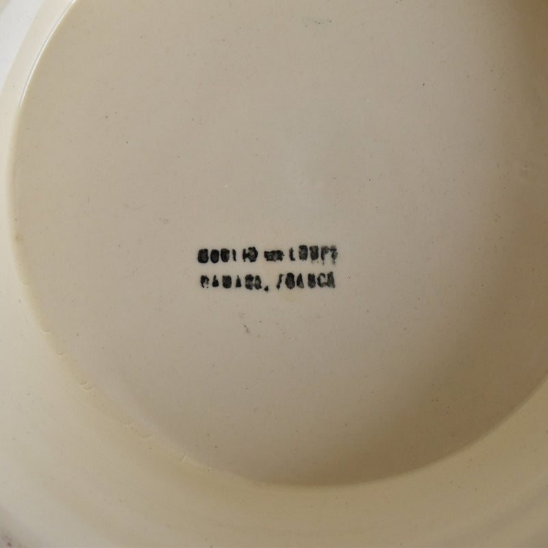 Antique Plate with Pedestal Mullanderoux