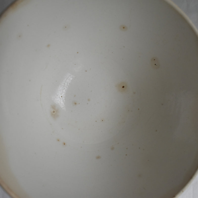 Vintage Digoin & Sarreguemines Café au Lait Bowl - White