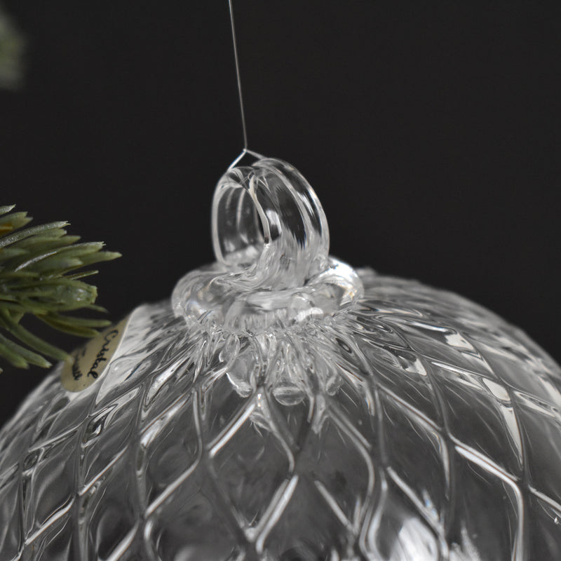 Crystal Christmas Ornament E