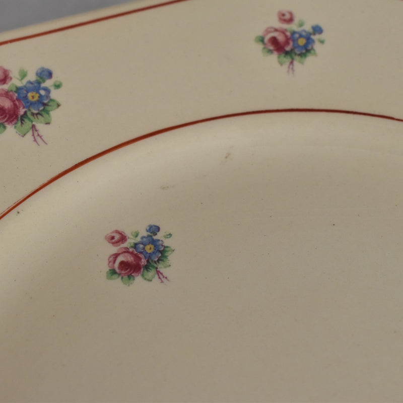 Antique Plate with Pedestal Mullanderoux