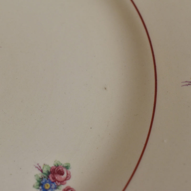 Antique Plate with Pedestal Mullanderoux