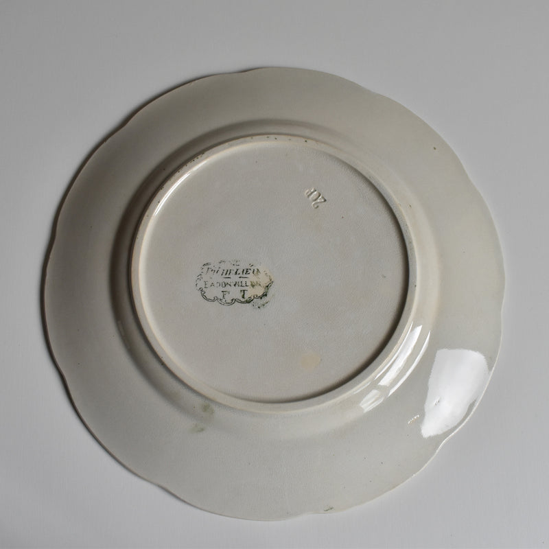 Antique plate, Badonviller, Richelieu A