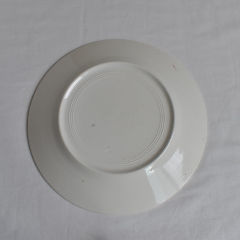Antique Plate K&G Lunéville Platane R