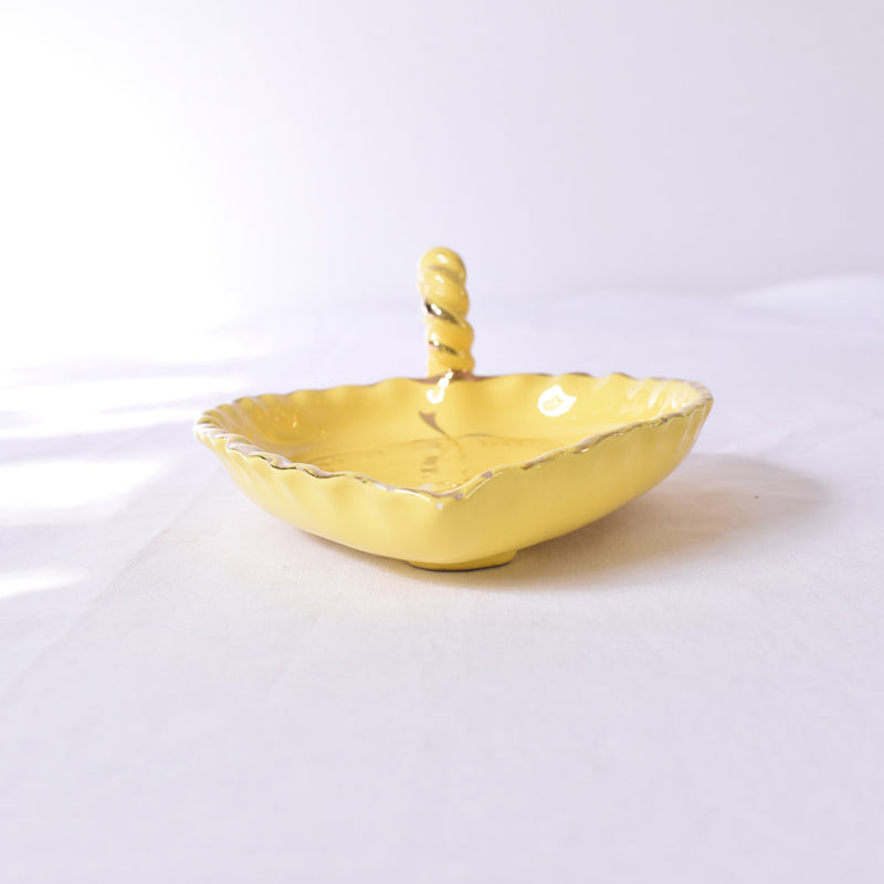 ア.ドラサンヴァル A.Dressinval スモールリーフプレート イェロー A