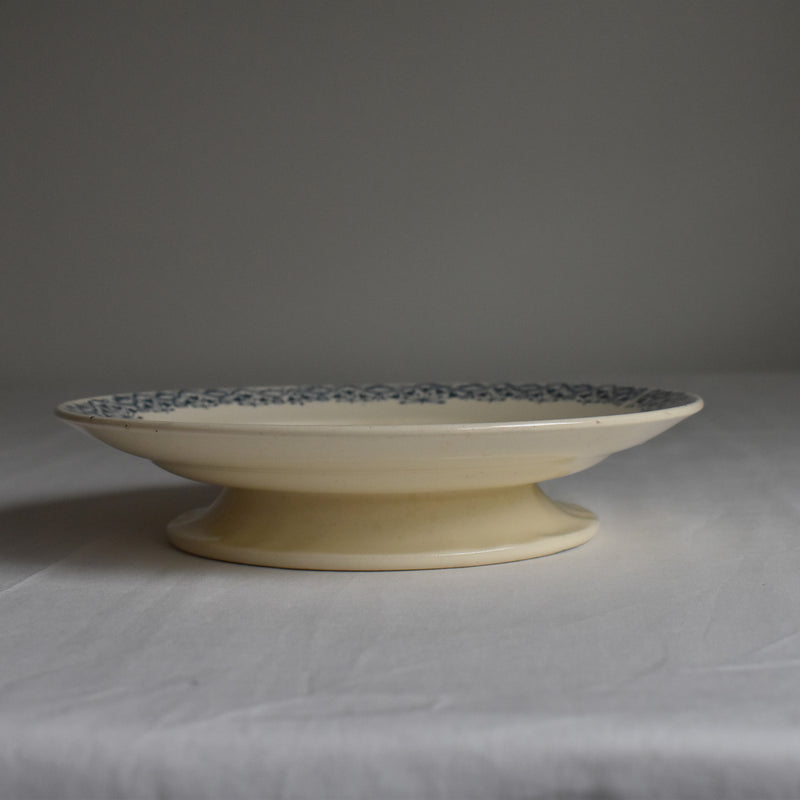 Antique Footed Plate, Longchamp André