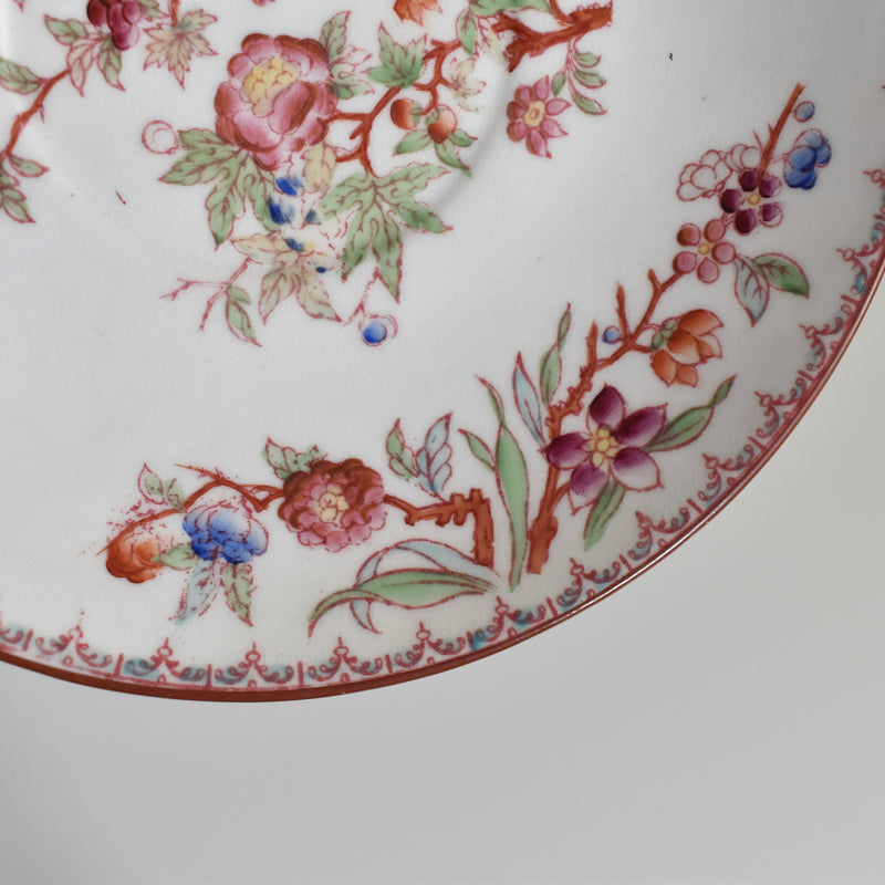 Antique Cup & Saucer: Sarreguemines, Minton 252 D