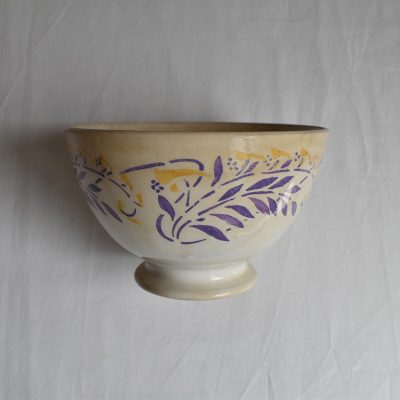 Vintage Cafe au Lait Bowl Digoin & Sarreguemines 1607