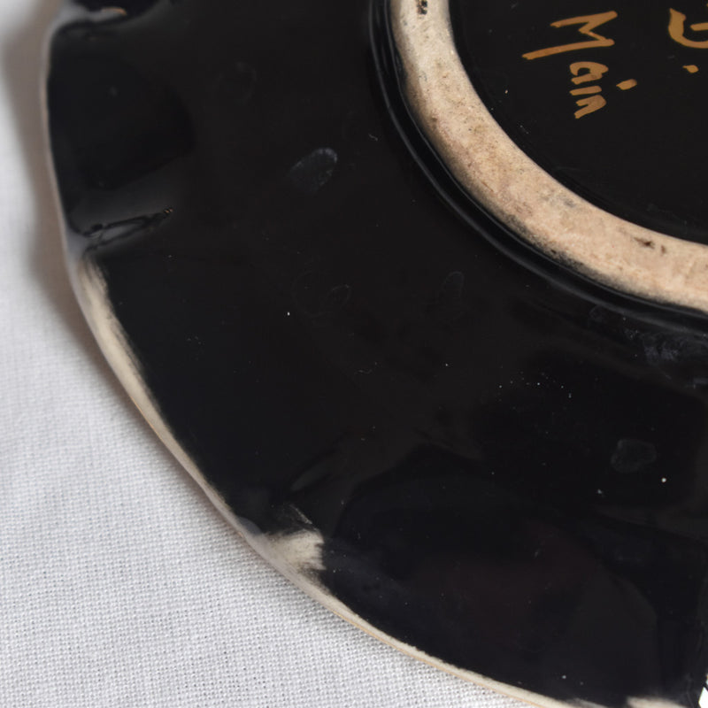 ア.ドラサンヴァル A.Dressinval コーヒーカップ＆ソーサー ブラック C