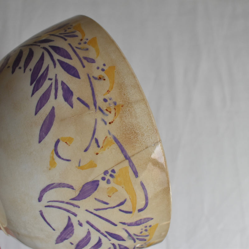 Vintage Cafe au Lait Bowl Digoin & Sarreguemines 1607