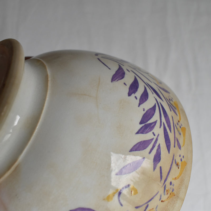 Vintage Cafe au Lait Bowl Digoin & Sarreguemines 1607