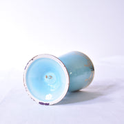 ドラサンヴァル  ヴィンテージ　タンブラー　ライトブルー　裏サイン