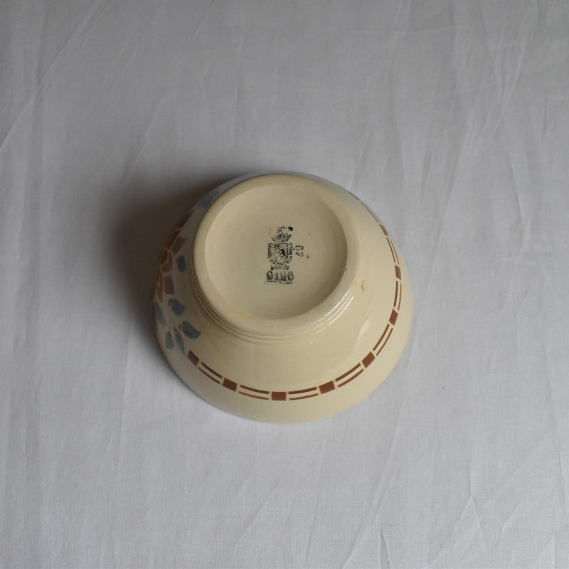 Vintage Café au Lait Bowl Digoin & Sarreguemines 9196