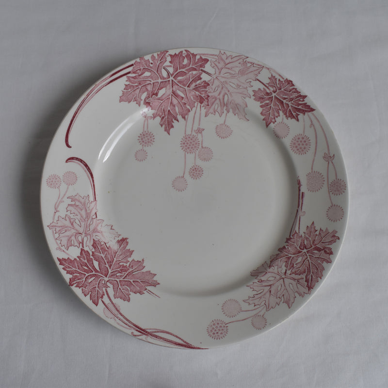 Antique Plate K&G Luneville Platane S