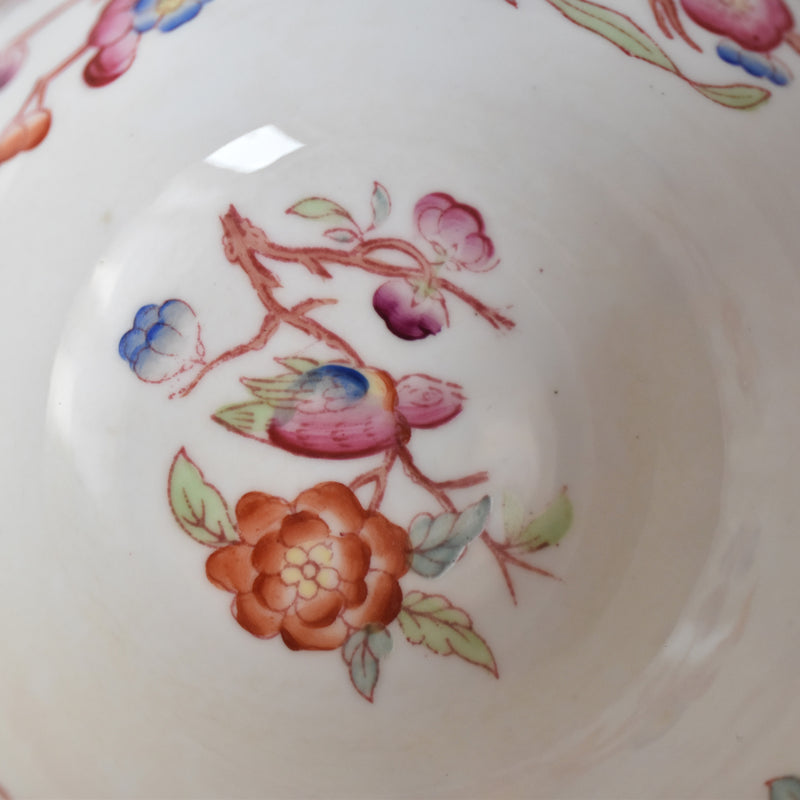 Antique Cup & Saucer: Sarreguemines, Minton 252 D