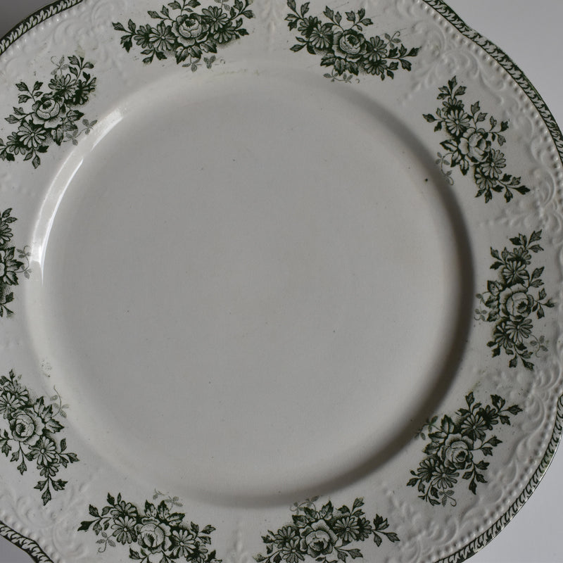 Antique Plate Badonviller Richelieu B