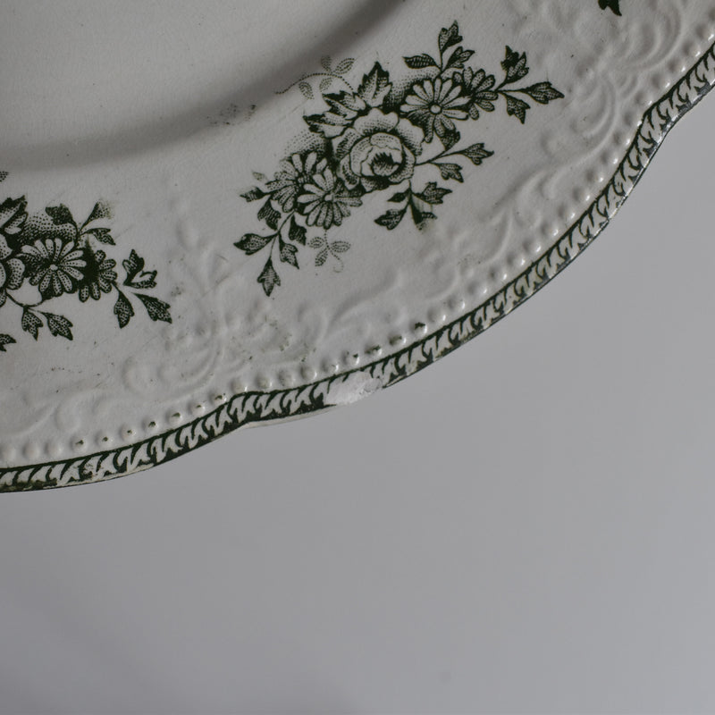 Antique Plate Badonviller Richelieu B