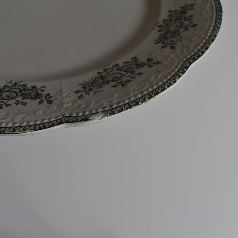 Antique Plate Badonviller Richelieu B