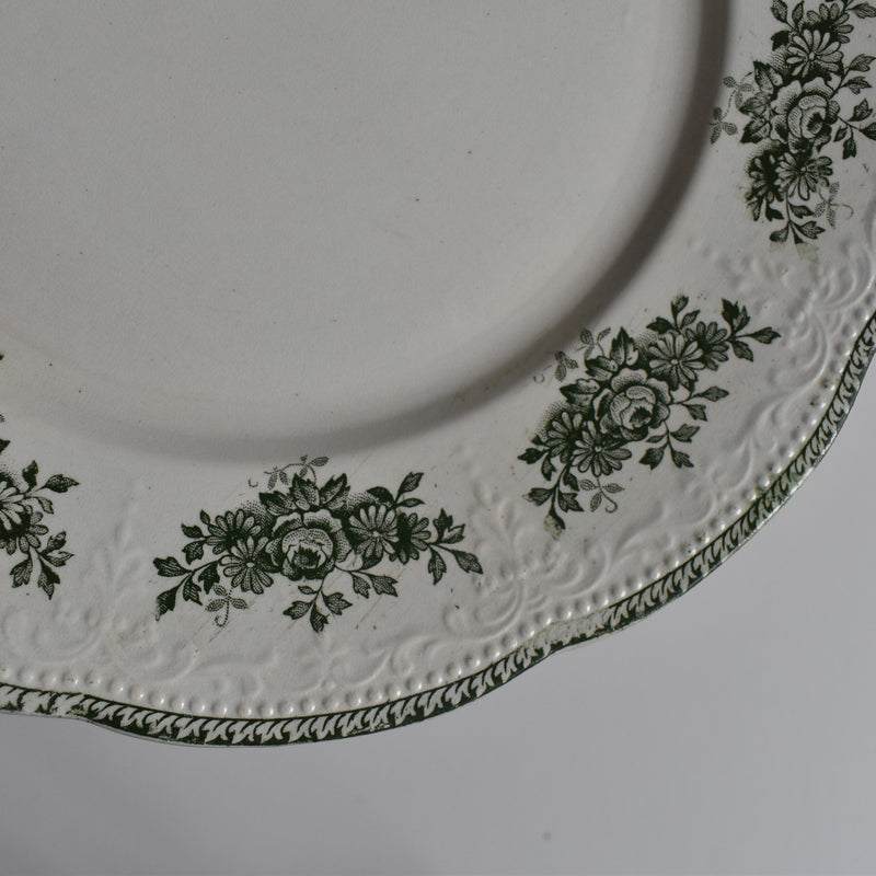 Antique Plate Badonviller Richelieu B