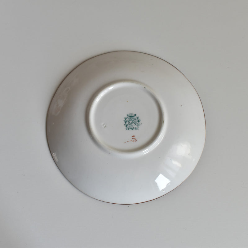 Antique Cup & Saucer Sarreguemines Minton 252 C