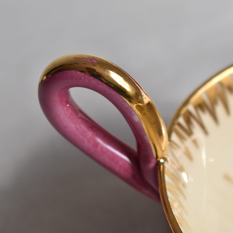 Zika Coffee Cup & Saucer, Pink