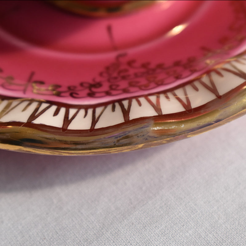 Zika Coffee Cup & Saucer, Pink