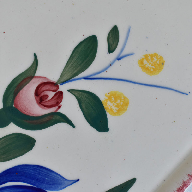 Vintage Cake Plate Luneville Bagatelle