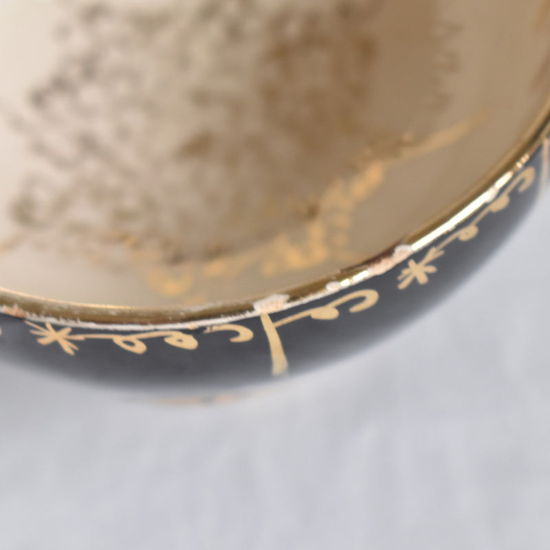 ア.ドラサンヴァル A.Dressinval コーヒーカップ＆ソーサー ブラック D