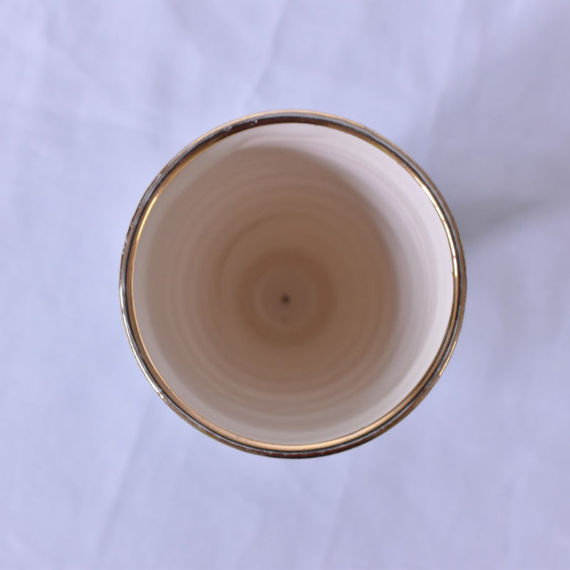 ドラサンヴァル  ヴィンテージ　タンブラー　ライトブルー　中