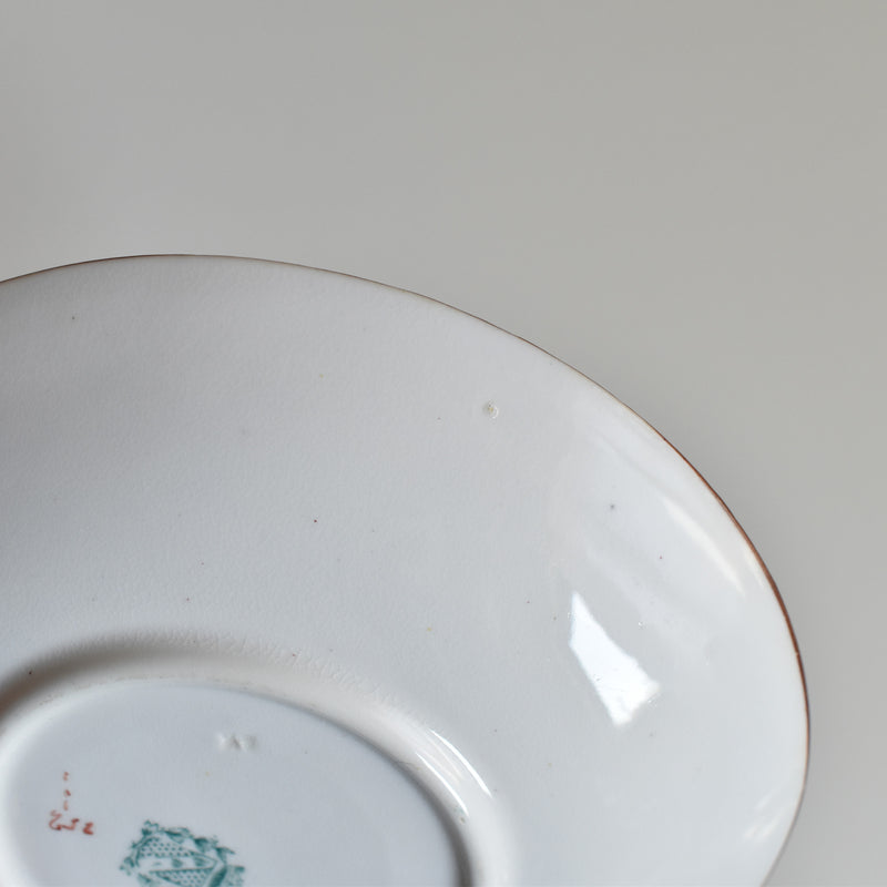 Antique Cup & Saucer Sarreguemines Minton 252 C