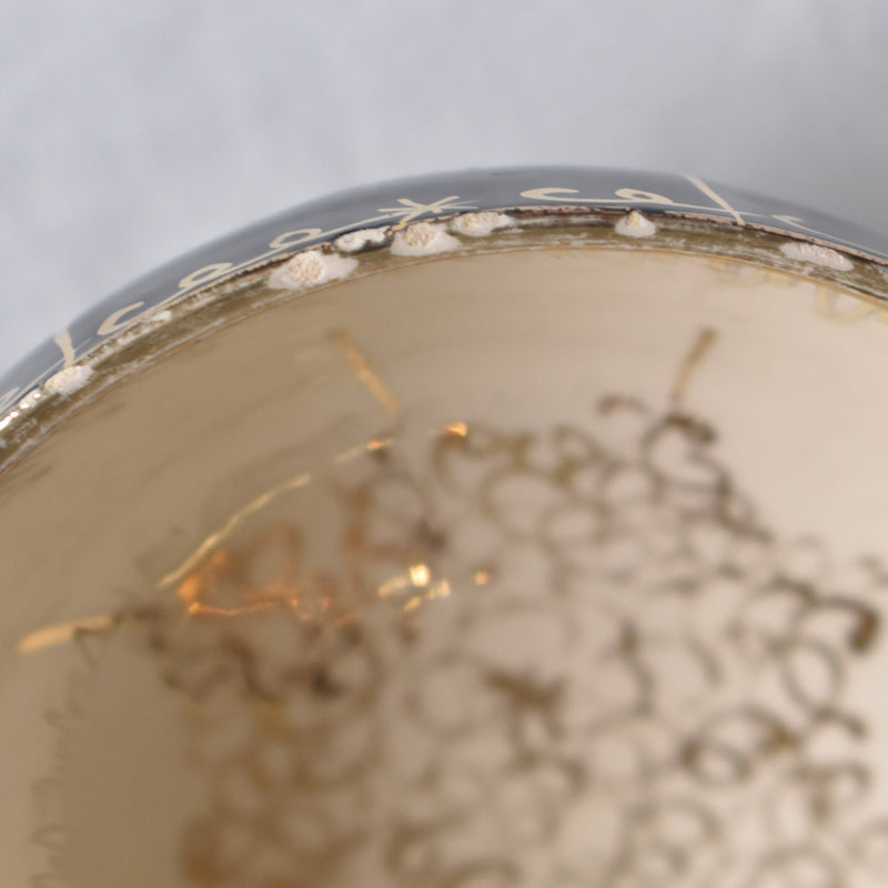 ア.ドラサンヴァル A.Dressinval コーヒーカップ＆ソーサー ブラック D