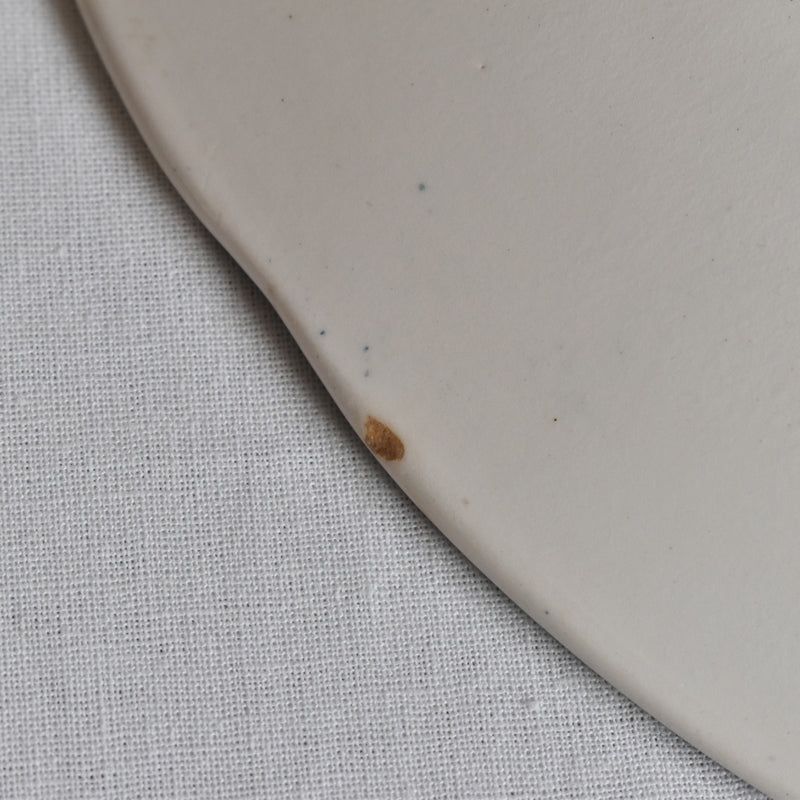Antique Plate, Longwy, Muguet (Lily of the Valley) B