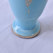 ドラサンヴァル  ヴィンテージ　タンブラー　ライトブルー　脚