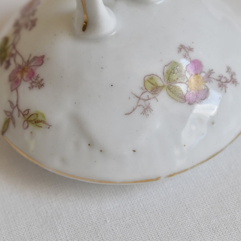 Antique Sugar Bowl, Porcelain (Unidentified Kiln)