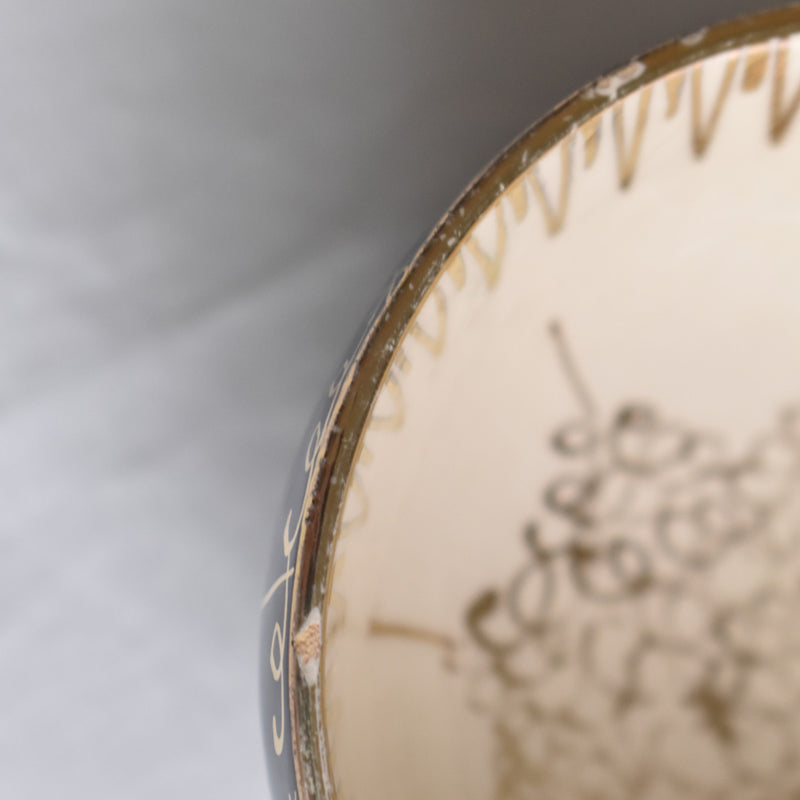 ア.ドラサンヴァル A.Dressinval コーヒーカップ＆ソーサー ブラック D