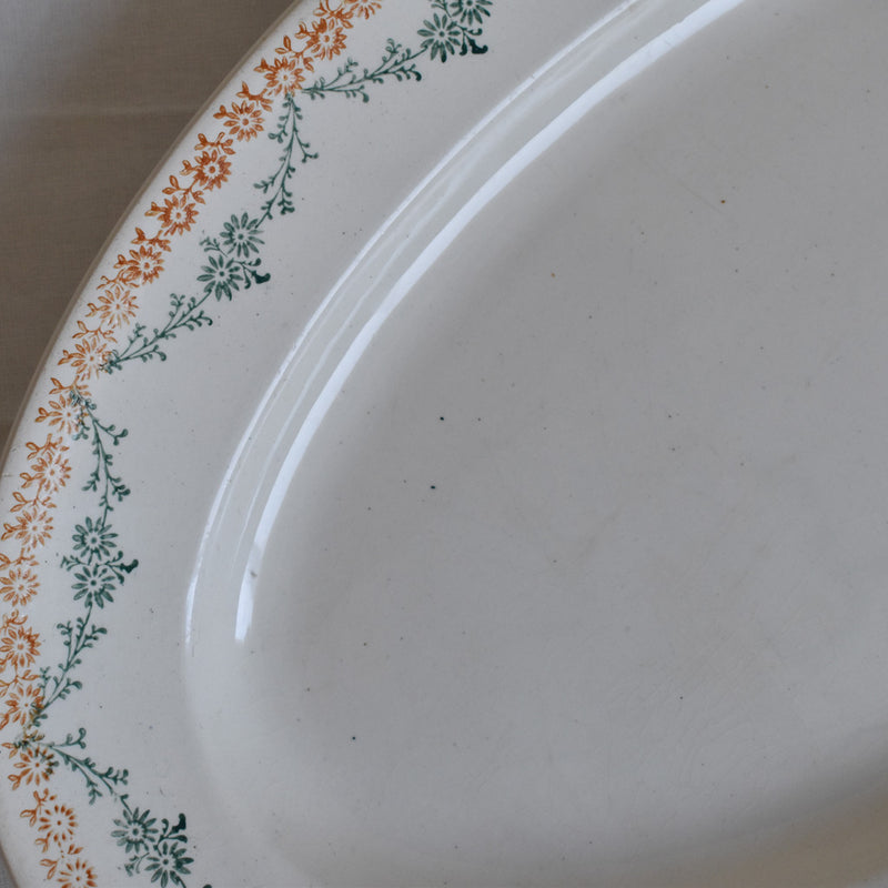 Vintage Oval Platter, Jibourg