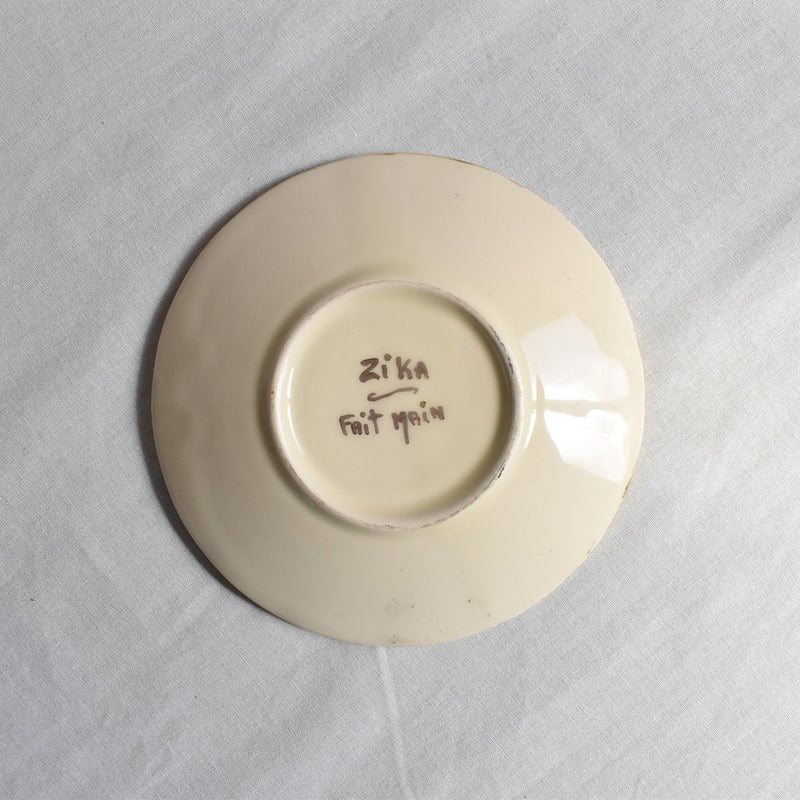 Zika Coffee Cup & Saucer, White