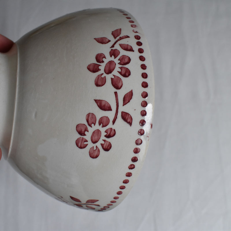Vintage Digoin & Sarreguemines Cafe au Lait Bowl 9292