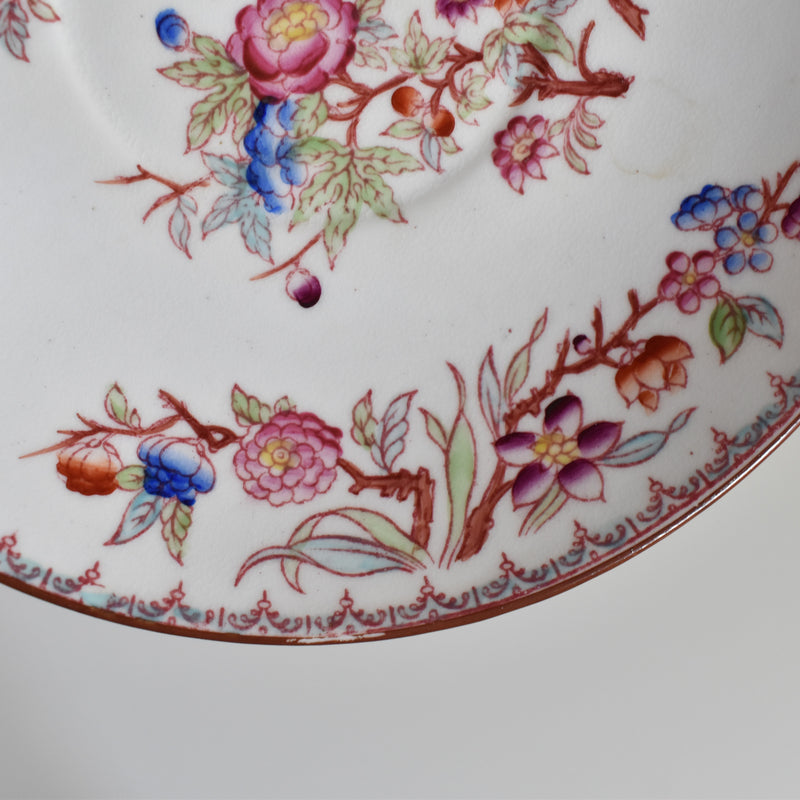 Antique Cup & Saucer Sarreguemines Minton 252 C