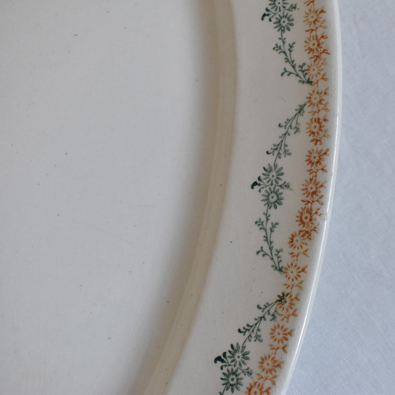 Vintage Oval Platter, Jibourg