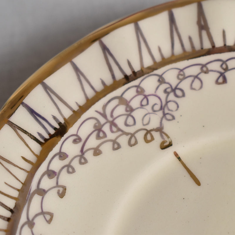 Zika Coffee Cup & Saucer, White